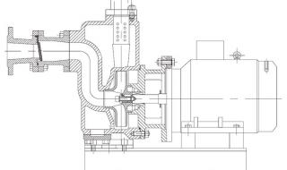 自吸无堵塞排污泵